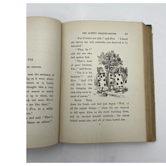 Alices Adventures in Wonderland and Through the Looking Glass Lewis Carroll 1929 - Picture 7 of 8